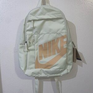 Nike Mint Green and Tan Backpack